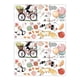 thumbnail image 2 of 2 piezas Murales de pared Pegatinas de dibujos animados Papel tapiz Estética Arte de la pared Decoración Animales Familia Letras Regalo Decoración de, 2 of 7