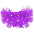 thumbnail image 4 of Women's LED Light Up Tutu Skirt - Colorful Operated Glowing Skirt, Flared Layered Skirt for Evening Wear, Parties & Photo Shoots Purple, 4 of 4