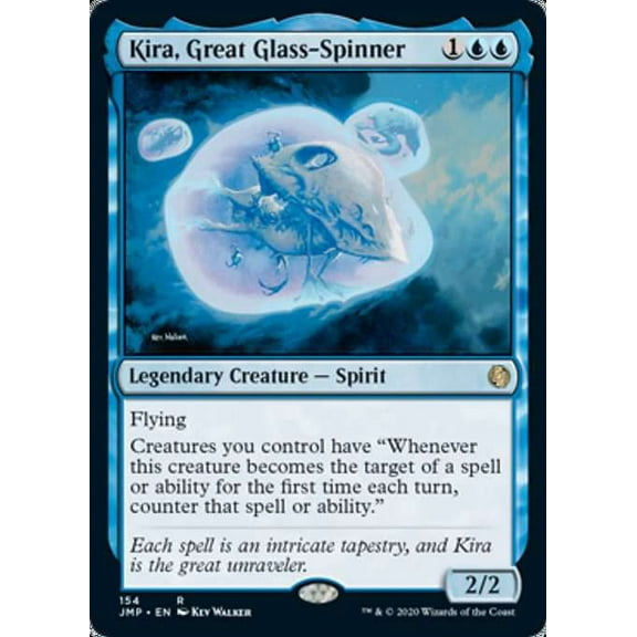 MtG Jumpstart Rare Kira, Great Glass-Spinner #154