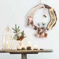 thumbnail image 3 of LADIGASU Christmas Door Hanging Flower Wreath Cute Doll Shopping Mall Hotel Scene Decoration Props Flower Wreath Decorations Ofertas Del Día Liquidación 1X Guirnalda para Colgar de La Puerta, 3 of 7