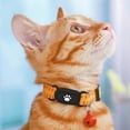 thumbnail image 1 of Funda de silicona resistente al agua con soporte para collar de gato para Samsung Galaxy SmartTag2 (negro), 1 of 5