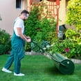thumbnail image 2 of Gymax Lawn Roller Push/Tow Behind a Tractor Sod Drum Roller for Garden Yard Park Farm Green, 2 of 10