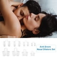 thumbnail image 4 of Aibecy 8PCS -Snore Nasal Dilators Set Snoring Solution Devices Stop Snoring Sleep Aid to Ease Nighttime Breathing for Men Women, 4 of 6