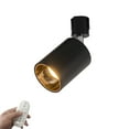 thumbnail image 1 of FSLiving H-Type Tracking Light with Remote Controller,4 Color Temperatures Adjustable Angle Swiveling 12W LED Spot Light Vintage Track Lighting Gold Inside for Corridor Home Office - 1 Pack (No Track), 1 of 9