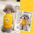 thumbnail image 6 of Fashionable Pet Dress-up Vest - Sleeveless Dog Clothes with Clear Printing - Party Attire, 6 of 8