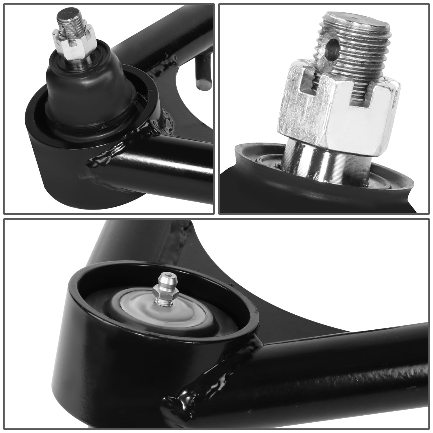 J2 Engineering J2-FUCA-CSI07-BB For 2007-2019 Silverado Tahoe Sierra Yukon XL 2"-4" Lifted Front Upper Control Arms Black