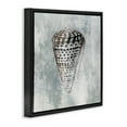 thumbnail image 3 of Stupell Industries Tropical Organic Cowrie Shell Black Floating Frame Canvas Art, 18 x 18, by Eli Jones, 3 of 8