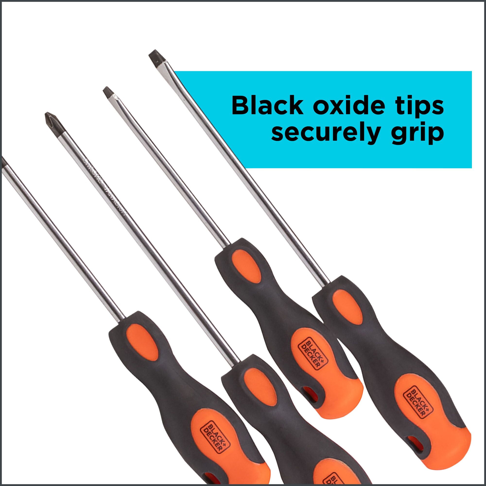 BEYOND BY BLACK+DECKER Screwdriver Set With Storage Bag, (BDHT6223CAPB)