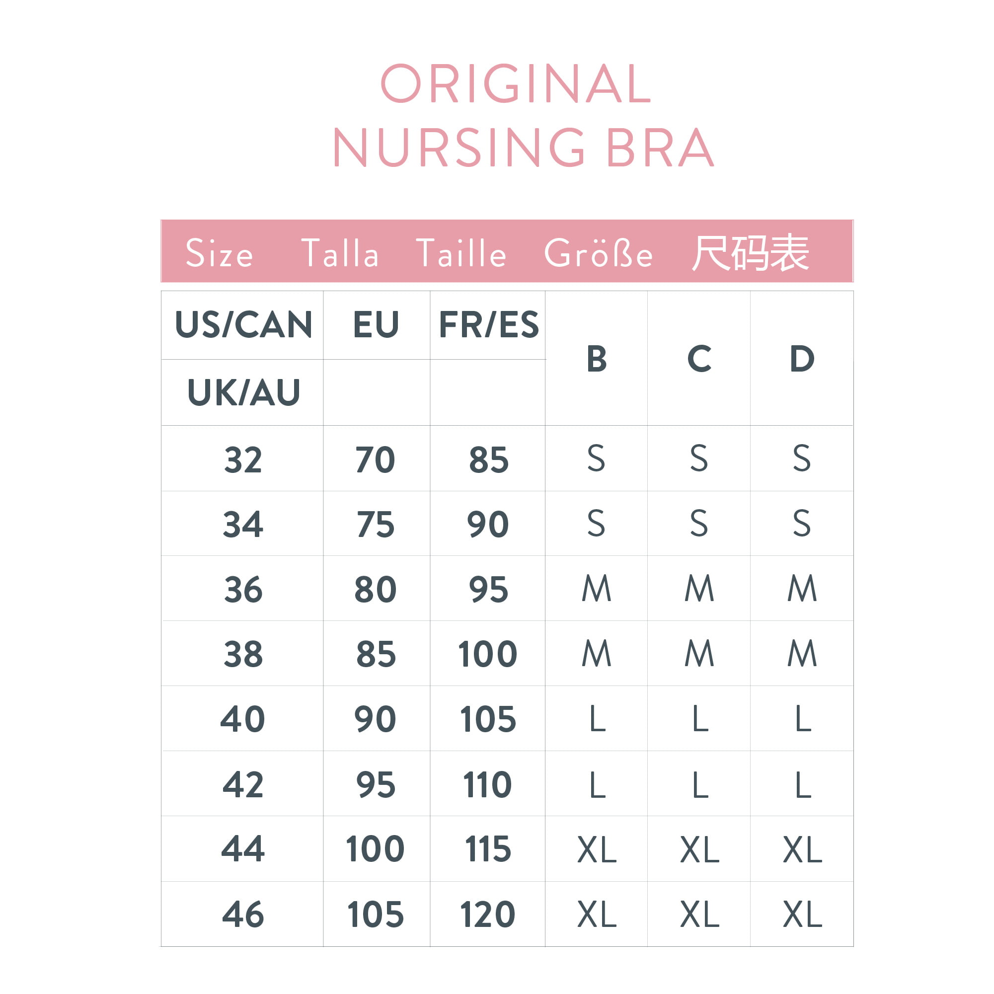 Bravado- The Original Nursing Bra - Size X-Large – Sheer
