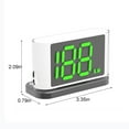 thumbnail image 4 of COM1950s Speedometer for Car, Car Hud Up Display Safe Driving Speedometer Universal Usb Hd Speed Display with Parking Phone Number Plug and Play, Usb Plug In, Hud Display Car, Usb for Car, 4 of 6