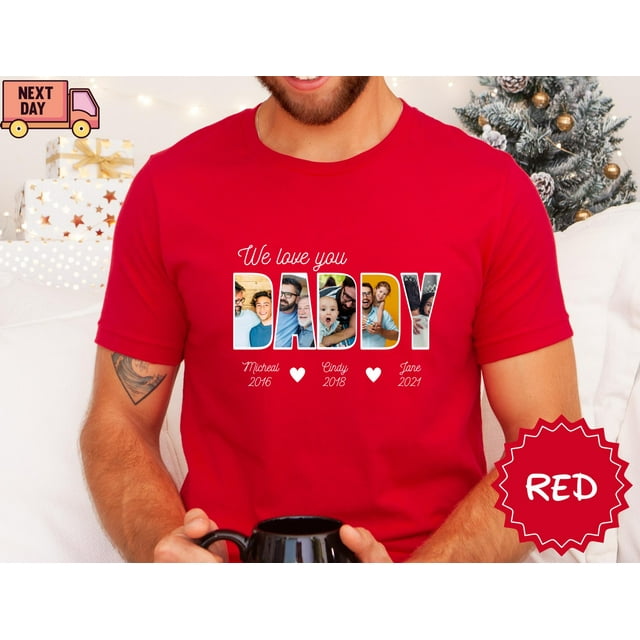 Personalized Father's Day Shirt, Our First Father's Day, Custom Father's Day Matching Shir - As Picture - 2XL