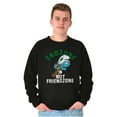 thumbnail image 4 of Smurfs Endzone not Friendzone Funny Men's Crewneck Sweatshirt Brisco Brands S, 4 of 6