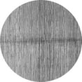 thumbnail image 1 of Ahgly Company Indoor Round Abstract Gray Modern Area Rugs, 6' Round, 1 of 4