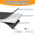 thumbnail image 2 of Trampoline Pad Replacement, 14 FT Trampoline Replacement Safety Pad, 14FT Trampoline Spring Cover Waterproof UV Resistant Tear Resistant Surround Spring Foam Cover, Round Frame No Hole for Pole Black, 2 of 8