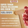 thumbnail image 2 of Bullibone Beef XL Dog Chew Toys For Aggressive Chewers - Tough Dog Bones for Large Dogs, Easy to Grip Bottom, and Permeated with Flavor - 2 Pack, 2 of 6