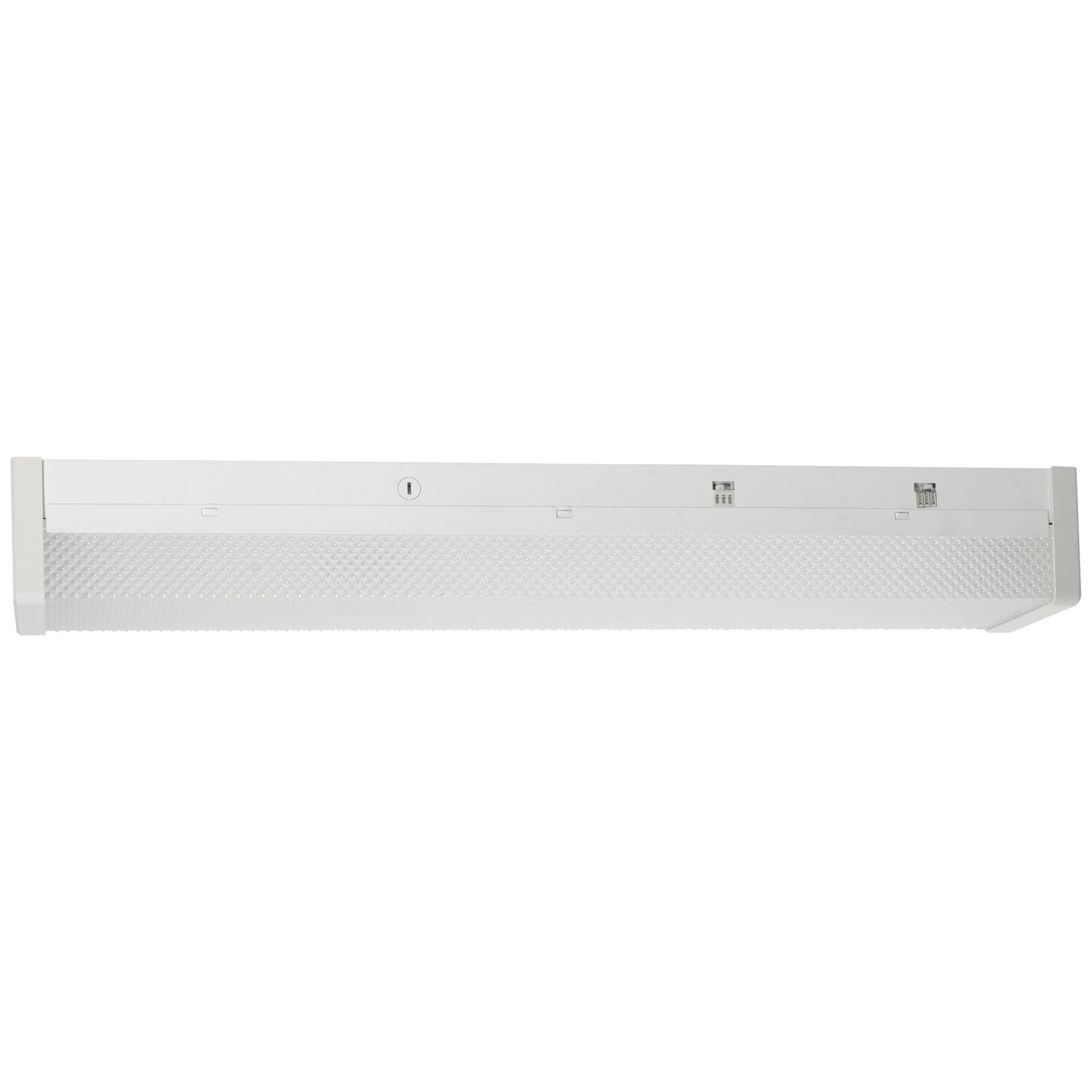 Diodesy- SF/WR4/LN/24/MW/93S/MV/WH 2FT LED Shop Light, LED Suspended Office Linear Strip Lights, 3CCT Selectable 3000K/4000K/5000K, 10W/15W/18W Wattage Selectable, Dimmable, White Finish, ETL Listed