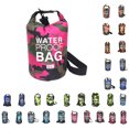 thumbnail image 4 of Advancent Bolsa de natación impermeable de 15/20L/30L, de saco seco, colores de camuflaje, pesca, canotaje, kayak, almacenamiento, bolsa de Deportes acuáticos camuflaje verde 23 x 57 cm Advancent OD1303-16B, 4 of 6
