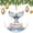 Pattern-3, variant on Ornament Personalized Polar Bear Double-Sided Printed 3" Ceramic Christmas Ornament Christmas Polar Bear Keepsake Funny Christmas Hanging Tree Decor Ornament Housewarming Gift