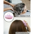 thumbnail image 2 of Hair Scalp Massager Shampoo Brush, 6 Pcs Scalp Brush Shower, Soft Scalp Scrubber for Dandruff, Scalp Exfoliator for Adults, Children and Pets…, 2 of 7
