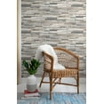 thumbnail image 3 of NextWall  Reclaimed Wood Plank Peel and Stick Removable Wallpaper Charcoal & Grey, 3 of 5