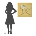 thumbnail image 4 of Global Gallery Cheri Blum 'Dogwood Blossom on Gold' Canvas Wall Art, 4 of 4