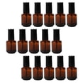 thumbnail image 3 of MLINS 15pcs 7ml Empty DIY Nail Polish Bottles Cylindrical Glass Vials with Brush, 3 of 6