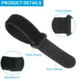 thumbnail image 3 of Reusable Cable Ties 1.6ft x 0.8inch,Adjustable Hook and Loop Straps Multipurpose Nylon fastening Cord Wrap, Black 6 Pack, 3 of 7