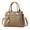 Khaki, variant on Triple Compartment Purse And Handbags for Women Leather Crossbody Shoulder Satchel Ladies Tote Work Bags