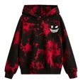 thumbnail image 3 of Shinyii Boys Halloween Graphic Hoodies Pullover Long Sleeve Sweatshirts, Black, Sizes 4-14, 3 of 3