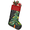 Multicolor 2, variant on Jiaoprinted Christmas Stocking, Christmas Fawns Holiday Stocking with Hanging Loop for Mantel, Xmas Home Decor, 18 Inch, Deer Snowflakes