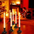 thumbnail image 3 of Velas Flotantes Para Boda Sin Goteo LED De Mano Taper Candelabros Colgantes Ventana Vela Luz Halloween Navidad Decoración (Blanco Cálido), 3 of 4