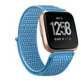 thumbnail image 1 of Nylon Strap for Fitbit Versa3 Lite Versa 2 band Smart watch replacment Watchbands correa Loop Bracelet Fitbit Versa 3 Sense band Sea Blue For Fitbit Versa 2, 1 of 6