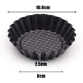 thumbnail image 2 of Assorted Mini Tartlet Pans, Attractive Display with Heavy-Duty Tin for Professional Baking, Set of 6, Nonstick Surface, 2 of 7