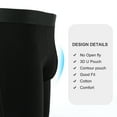 thumbnail image 6 of COOPLUS Men's Underwear Boxer Underwear Briefs Cotton Stretch Soft Underwear Trunks (5 Pieces), 6 of 6