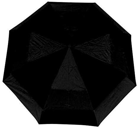 Travel Umbrella Lightweight Folding Umbrella for Women and Kids, Compact Portable Umbrella(Black)