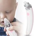 thumbnail image 3 of Aspirador nasal para bebé Limpiador de nariz eléctrico Acné nasal Succionador de espinillas Rosa, 3 of 8
