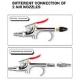 thumbnail image 3 of 8 Pcs Air Nozzle Blow- Sets, Metal Air Blow- W/ 1/4inch NPT Quick Fitting with 5 Pcs Air Nozzle, 3 of 5
