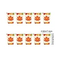 thumbnail image 3 of Wzzjkit Thanksgiving Paper Plates Festive Fall Pumpkin and Maple Leaves Pattern Disposable Tableware for Fall Harvests Party, 3 of 6