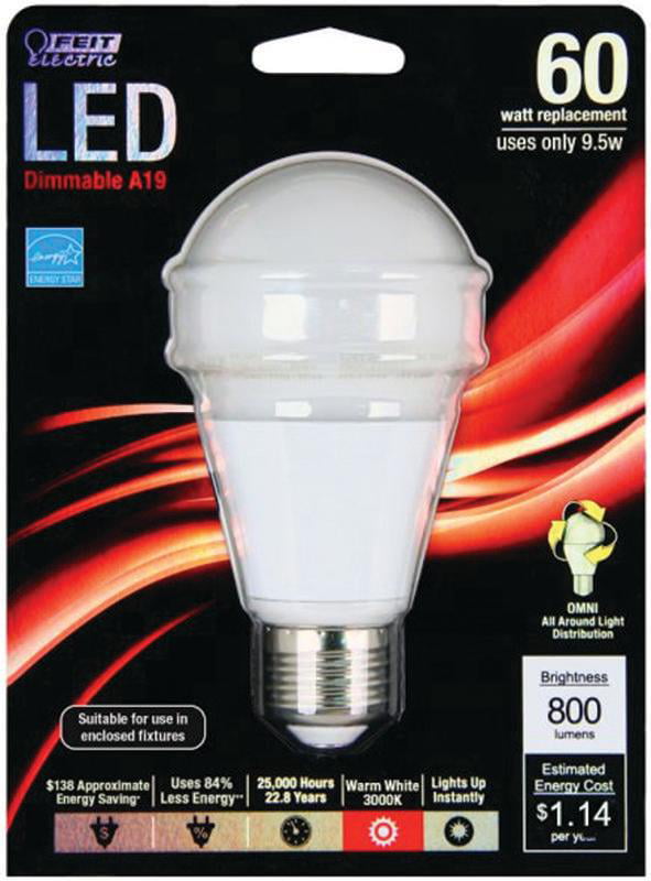 Feit Electric BPAG1100DM/LED A21 LED 75 watt equivalent soft white 