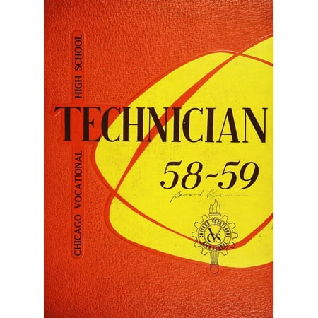 (Custom Reprint) Yearbook: 1959 Chicago Vocational High School - Technician Yearbook (Chicago IL)