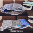 thumbnail image 3 of HWZWT Vacuum Storage Bags | 6 Pack | Clothes Vacuum Storage Bags Large | Storage Bags for Clothes with Pump | Travel Storage Bag | Reusable | Extra Large, 3 of 5