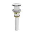 thumbnail image 1 of Contra De Push Blanco Tipo Hongo Para Lavabo Sin Rebosadero, 1 of 2