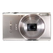 Canon IXY 650 / ELPH 360 20.2MP Digital Camera 12x Optical Zoom Wi-Fi Silver (Sold without manufacturer warranty)