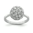 thumbnail image 1 of 925 Sterling Silver Cubic Zirconia Cz Ring Stone, 1 of 6