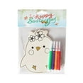 thumbnail image 1 of Easter DIY Wooden Drawing Board Kids Painting Coloring Craft Decoration Easter Rabbit, 1 of 3