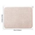 thumbnail image 6 of Shoreew Microfiber Drying Mat Super Absorbent Quick-Dry Dish Drying Pad for Kitchen Countertop Heat Resistant Dining Table Mat for Pots Pans Cups, 6 of 7