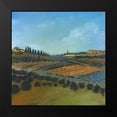 thumbnail image 2 of Kingsley 15x15 Black Modern Framed Museum Art Print Titled - Italy I, 2 of 5