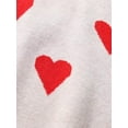 thumbnail image 7 of Suealasg Valentine’s Day Kids Girl Sweaters Long Sleeve Heart Print Knit Pullovers Sweaters 18M 2T 3T 4T 5T 6T Toddler Girl Spring Fall Valentine’s Day Clothes, 7 of 7