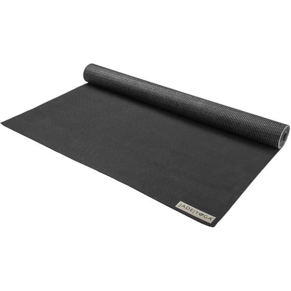 JadeYoga Voyager Yoga Mat, Black