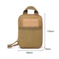 thumbnail image 2 of Cinturón de nailon Riñonera Ligero EDC Gear Bolsa de caza para exteriores (Caqui) Ehuebsd Para estrenar, 2 of 8